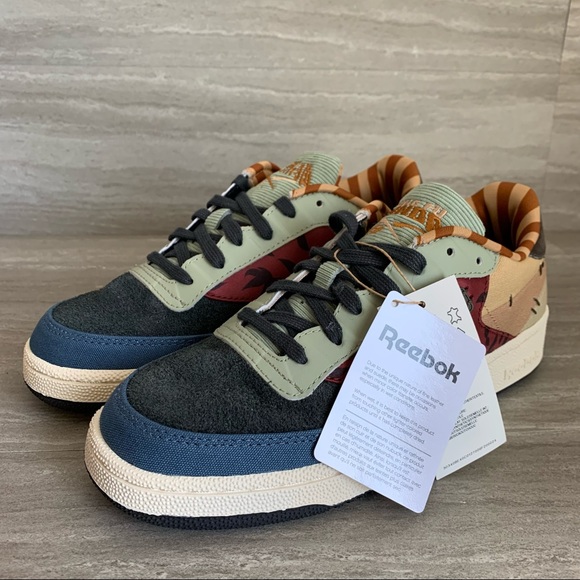 Reebok X Kung Fu Panda Club C Tennis Shoes - Picture 4 of 8